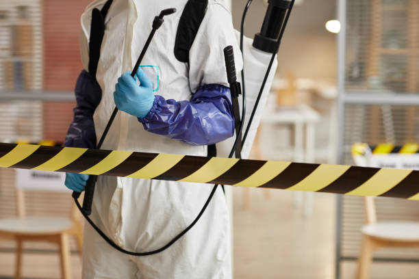 Professional Sewage Cleanup technician working in Lewisburg, OH